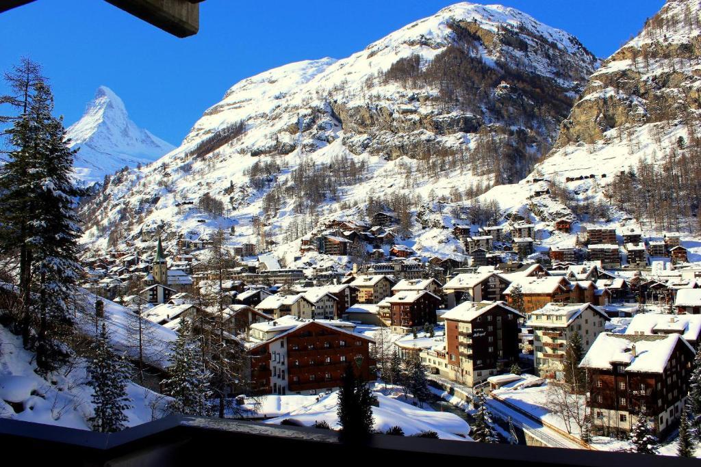 Haus Oasis Lejlighed Zermatt Værelse billede