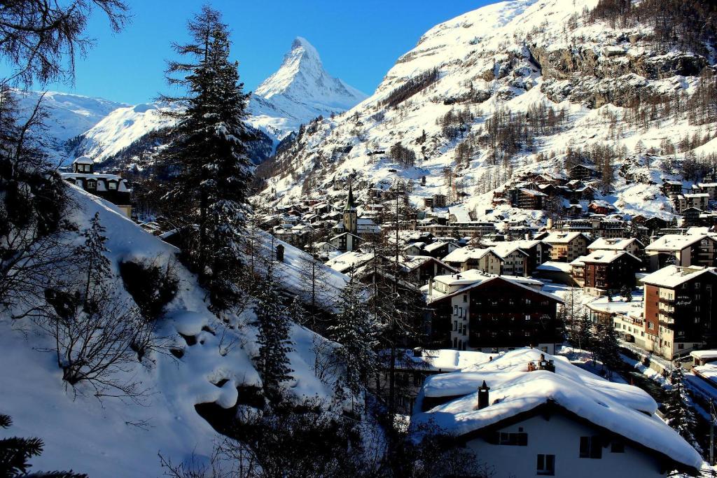 Haus Oasis Lejlighed Zermatt Værelse billede